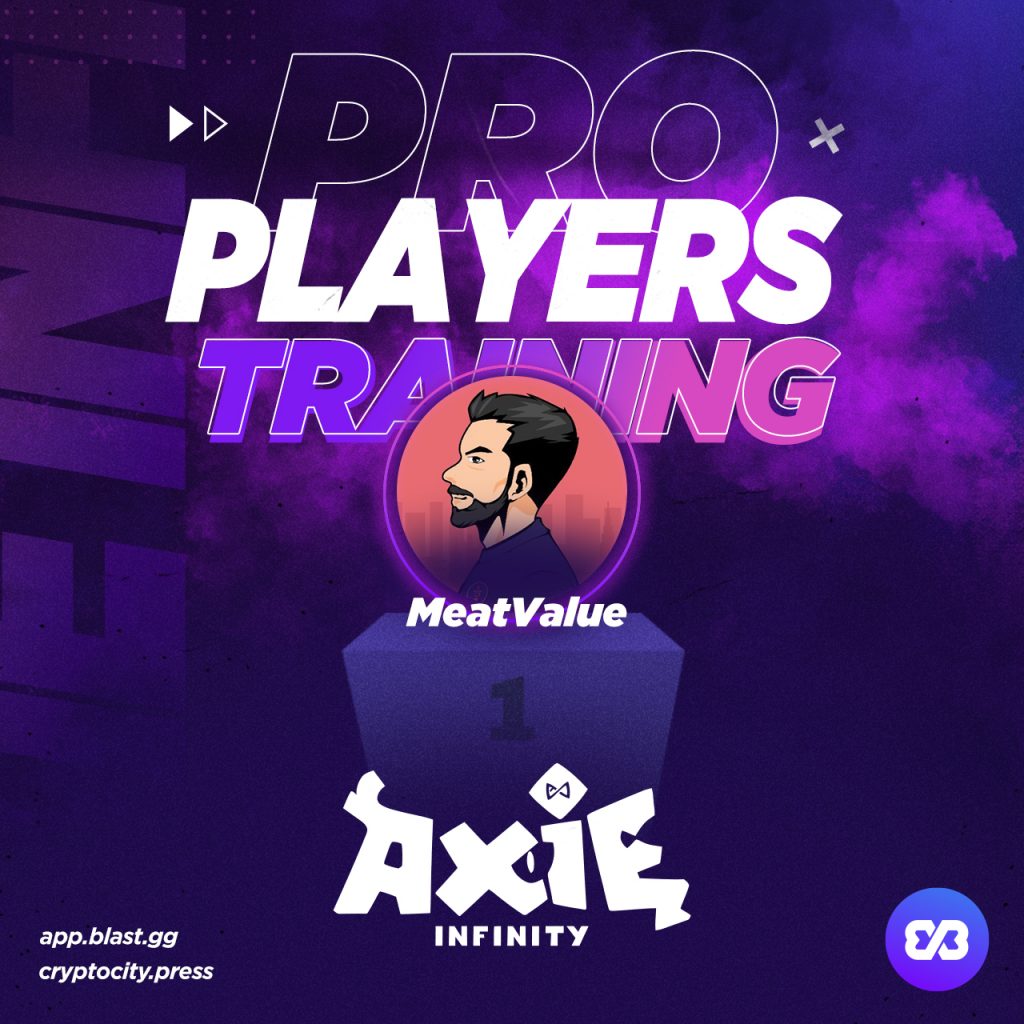 The first Axie Origin tournament at Blast!